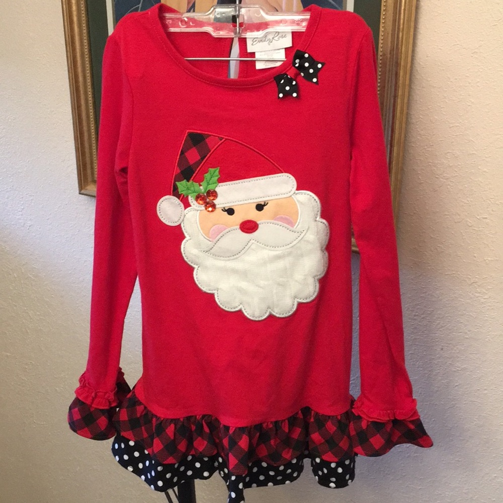 Emily Rose Santa Tunic / Top